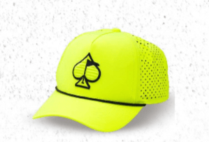 Perforated Rope Hat - Highlighter Yellow - Get Tight Gear