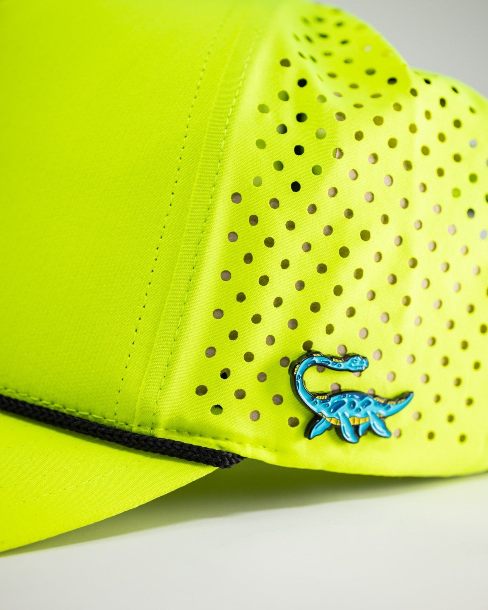 Perforated Rope Hat - Highlighter Yellow - Get Tight Gear
