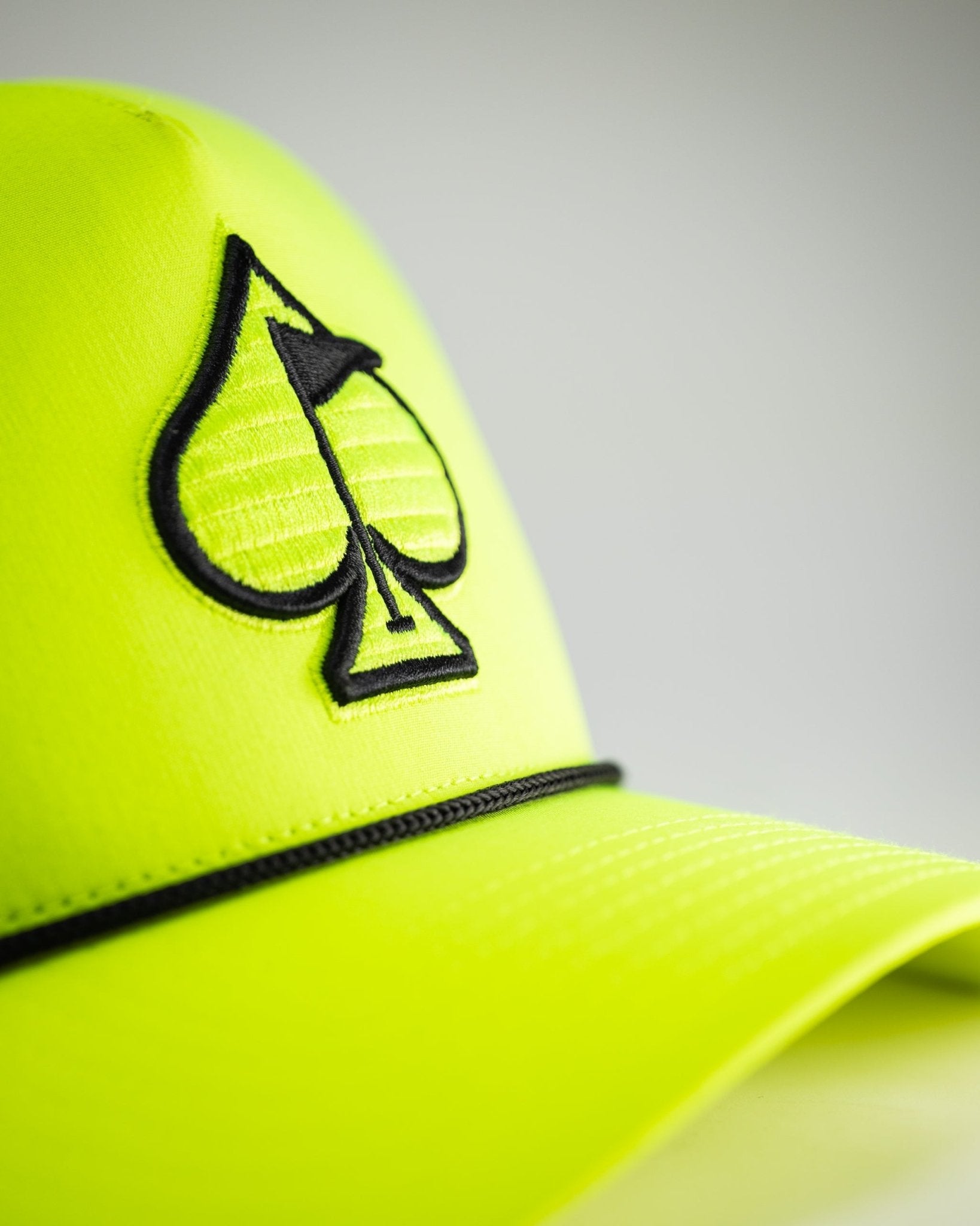 Perforated Rope Hat - Highlighter Yellow - Get Tight Gear