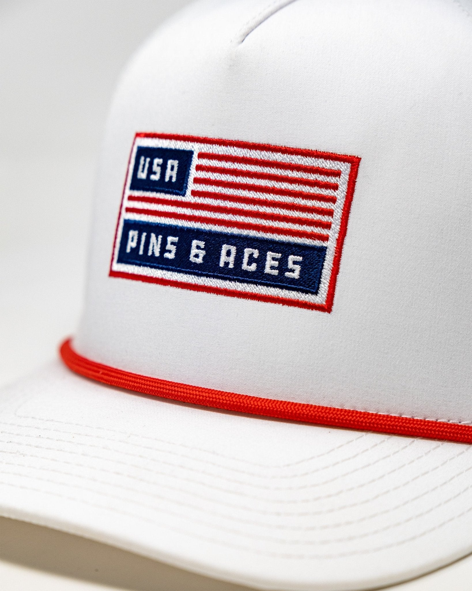 Perforated Rope Hat - USA - Get Tight Gear