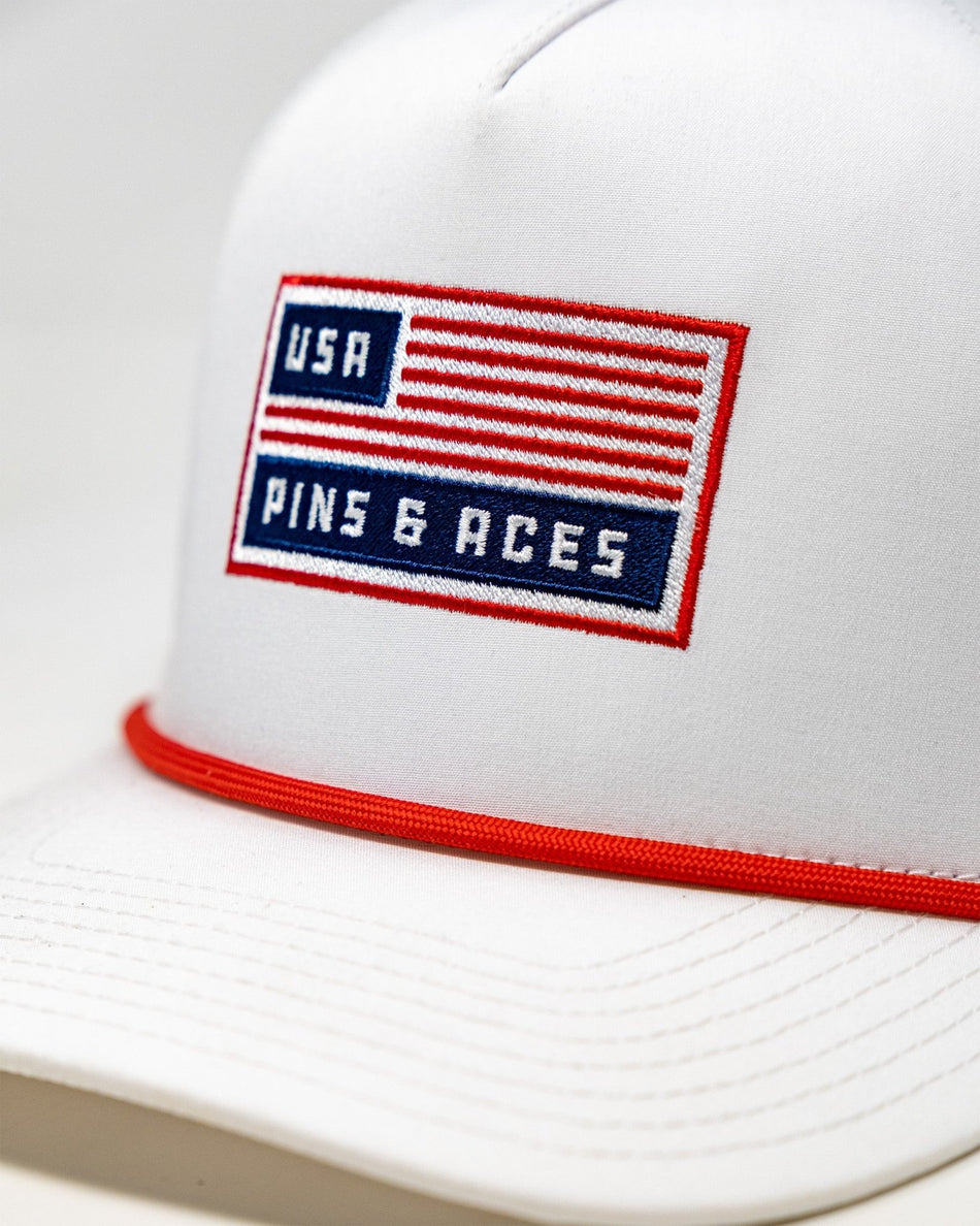 Perforated Rope Hat - USA - Get Tight Gear
