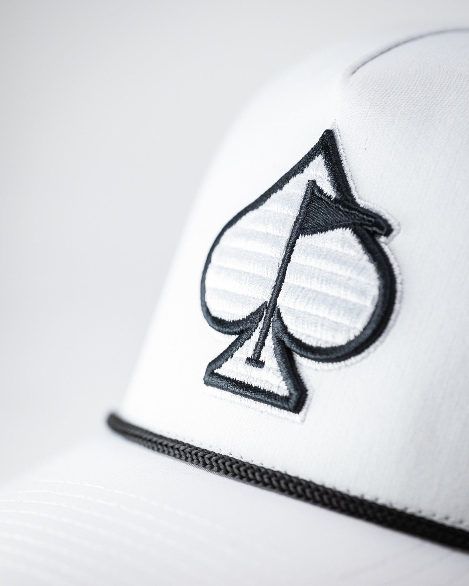 Perforated Rope Hat - White - Get Tight Gear