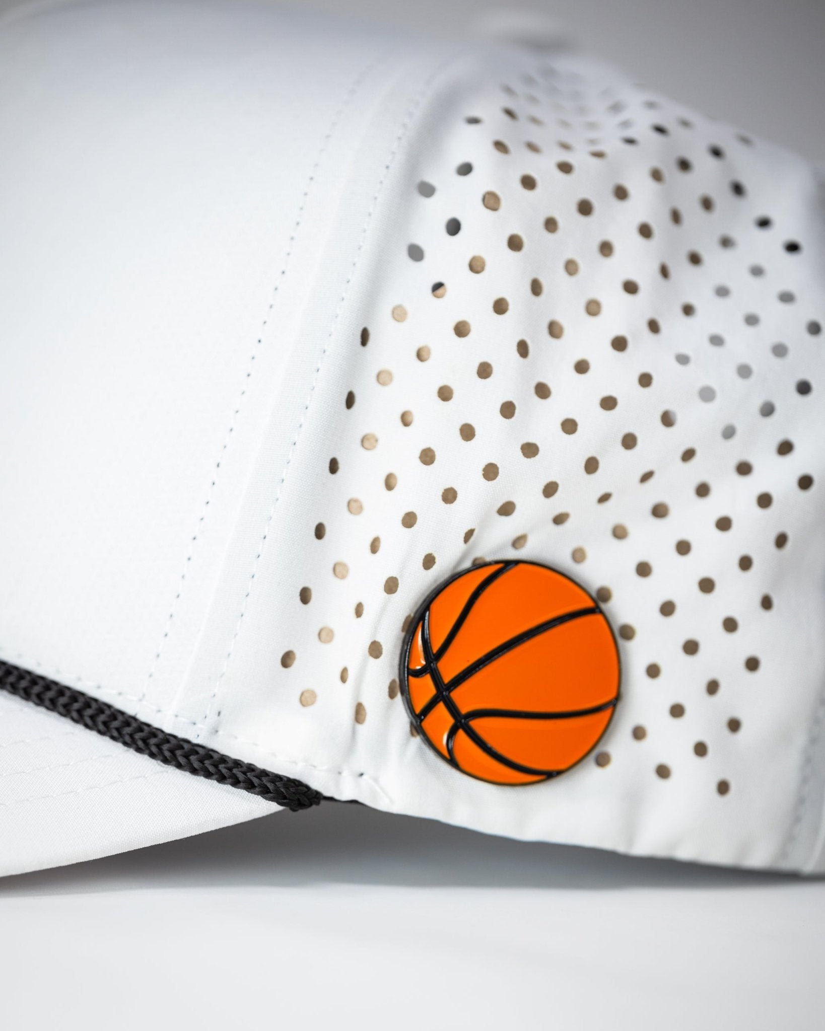 Perforated Rope Hat - White - Get Tight Gear