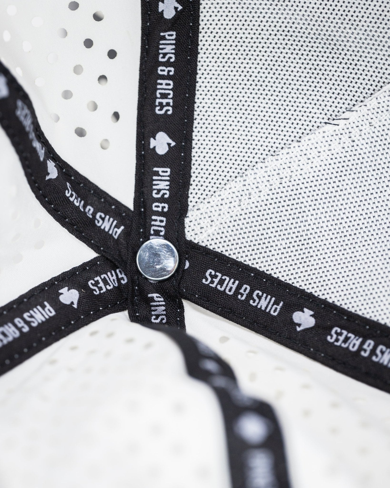 Perforated Rope Hat - White - Get Tight Gear