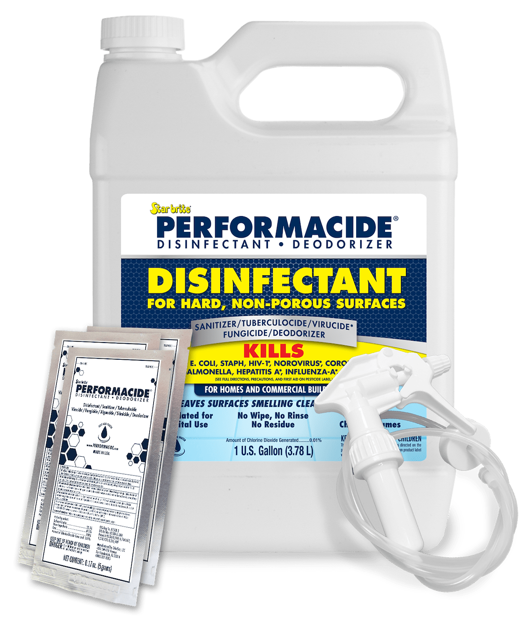 PERFORMACIDE DISINF 3 PK GALLON KIT - Get Tight Gear