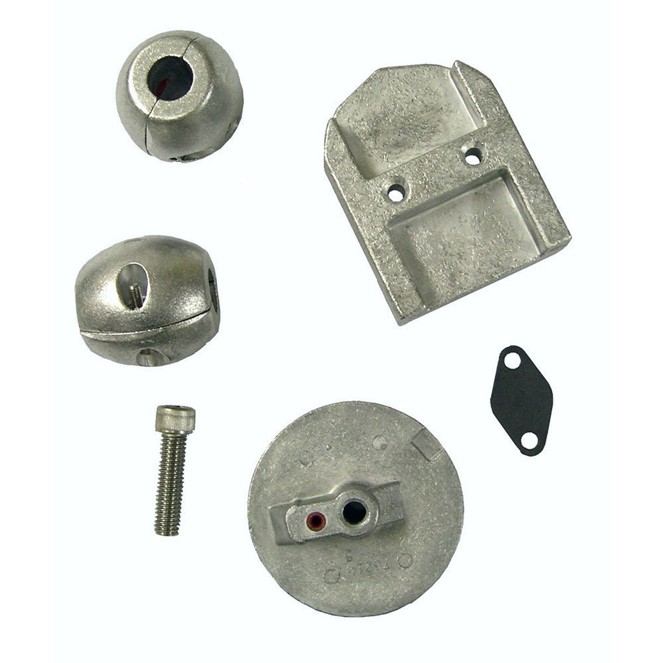 Performance Metals Mercruiser Alpha 1 Gen 1 Complete Anode Kit - Aluminum - Get Tight Gear