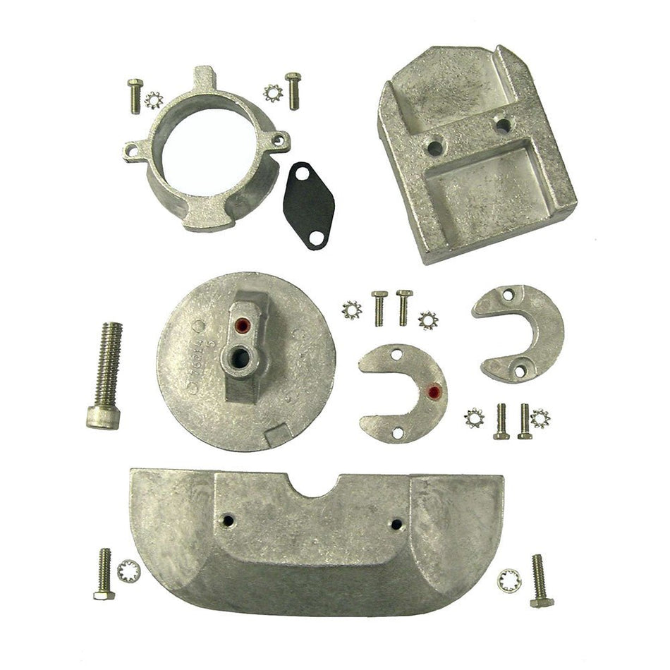Performance Metals Mercruiser Alpha 1 Gen 2 Complete Anode Kit - Aluminum - Get Tight Gear