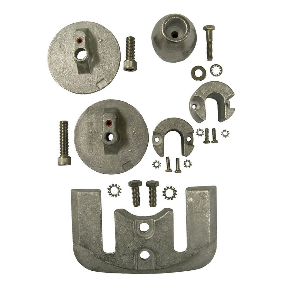 Performance Metals Mercruiser Bravo 3 (2004 & Later) Complete Anode Kit - Aluminum - Get Tight Gear