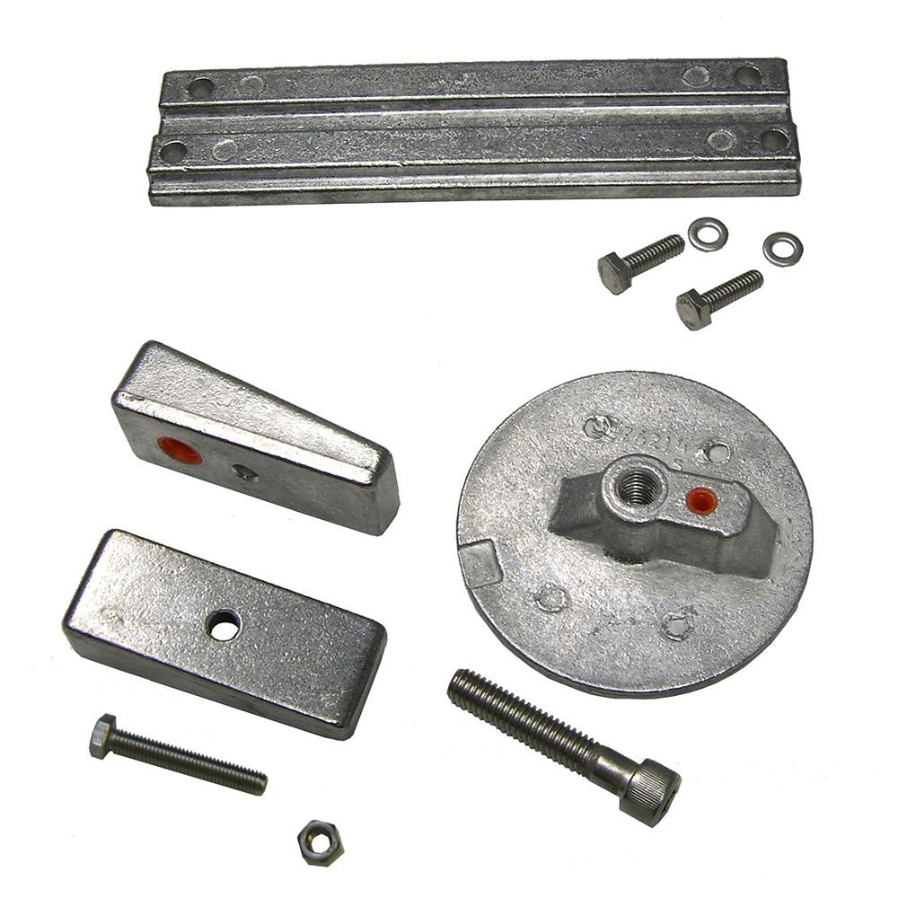 Performance Metals Mercury Verado 4 & Optimax Complete Anode Kit - Aluminum - Get Tight Gear