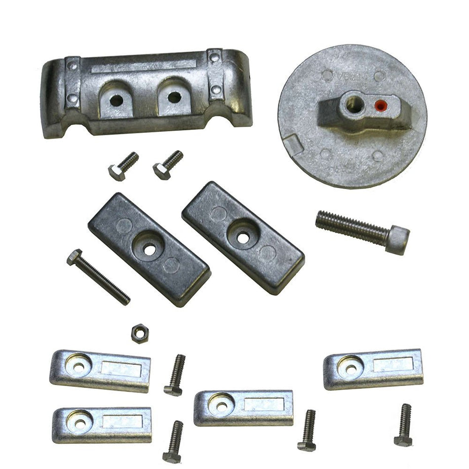 Performance Metals Mercury Verado 6 Complete Anode Kit - Aluminum - Get Tight Gear