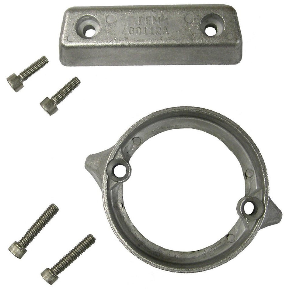 Performance Metals Volvo Penta 290 Duo Prop Complete Anode Kit - Aluminum - Get Tight Gear