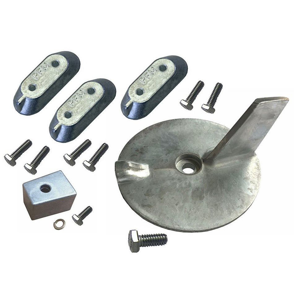 Performance Metals Yamaha 30 - 60HP Outboard Complete Anode Kit - Aluminum - Get Tight Gear