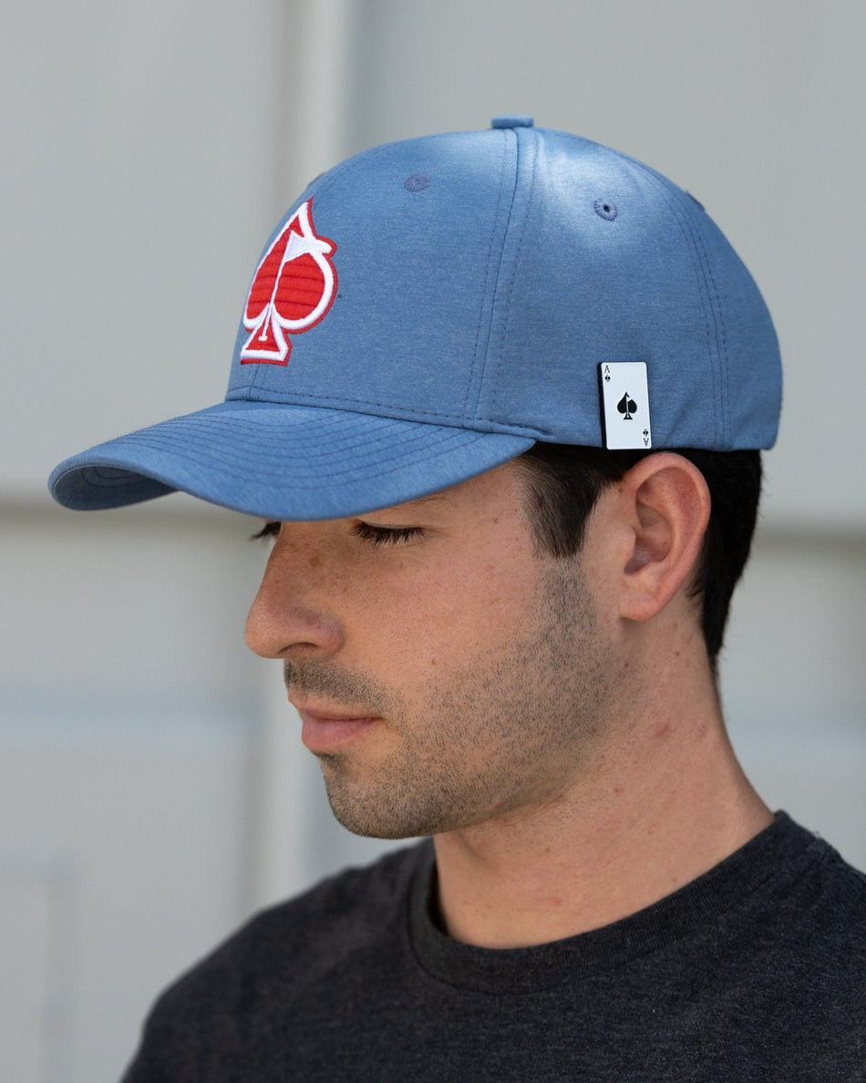 Performance Spade Hat - Blue - Get Tight Gear