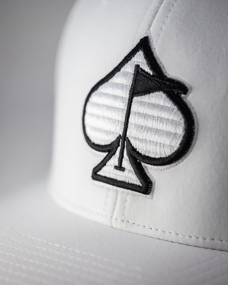 Performance Spade Hat - White - Get Tight Gear