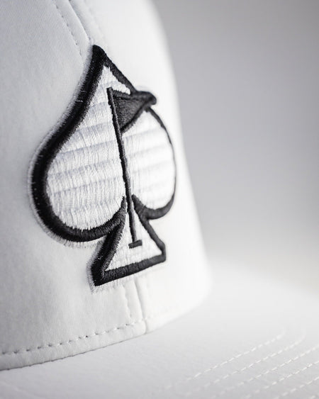 Performance Spade Hat - White - Get Tight Gear