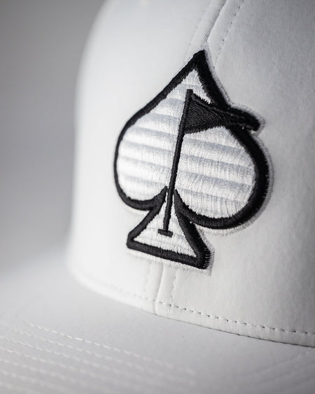 Performance Spade Hat - White - Get Tight Gear