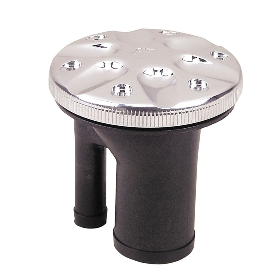 Perko 0591 Vented Fill f/1 - 1/2" Hose - Straight Neck - Chrome - Get Tight Gear