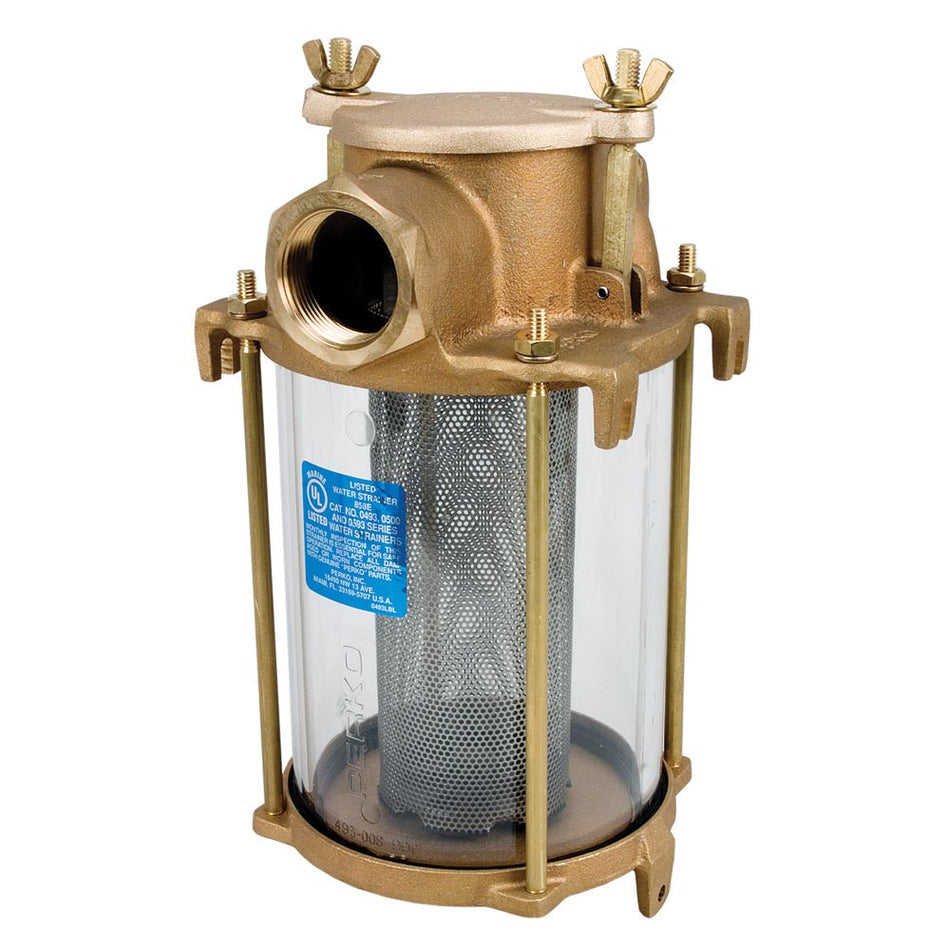 Perko 2 - 1/2" IPS Intake Strainer Bronze Made in the USA - Get Tight Gear