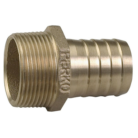Perko 2" Pipe To Hose Adapter Straight Bronze MADE IN THE USA - Get Tight Gear