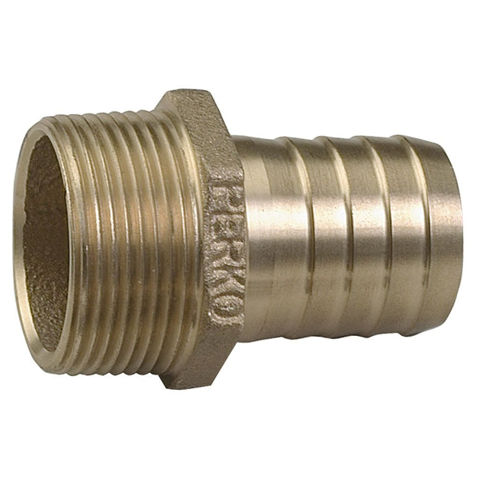 Perko 2" Pipe To Hose Adapter Straight Bronze MADE IN THE USA - Get Tight Gear