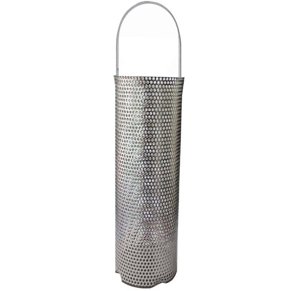 Perko 304 Stainless Steel Strainer Basket Only Size 8 f/1 - 1/2" Strainer - Get Tight Gear