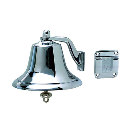 Perko Chrome Plated Bronze Fog Bell - 6" - Get Tight Gear