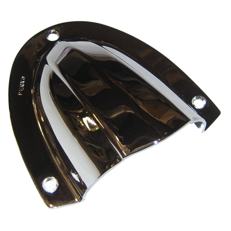Perko Clam Shell Ventilator - Chrome Plated Brass - 4" x 3 - 3/4" - Get Tight Gear