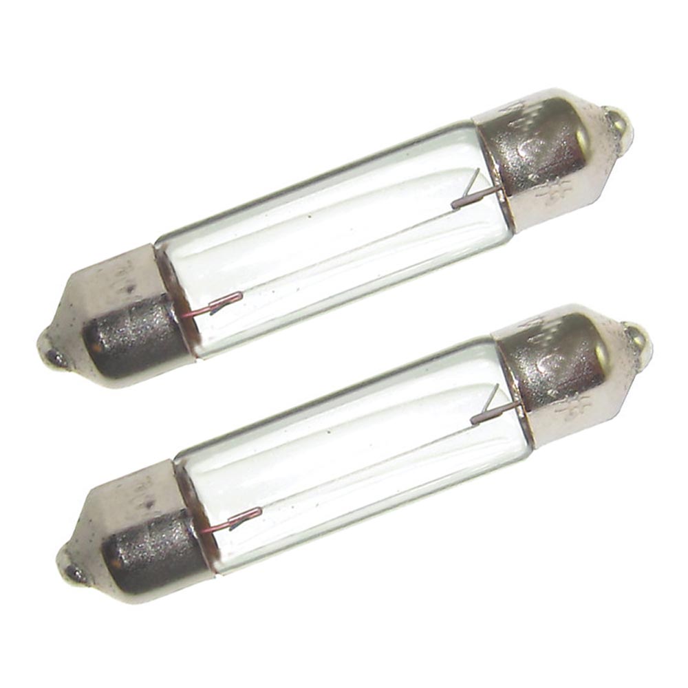 Perko Double Ended Festoon Bulbs - 12V, 10W, .74A - Pair - Get Tight Gear