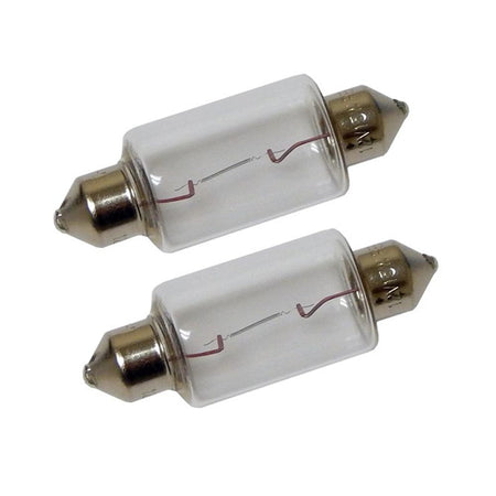 Perko Double Ended Festoon Bulbs - 12V, 15W, .97A - Pair - Get Tight Gear