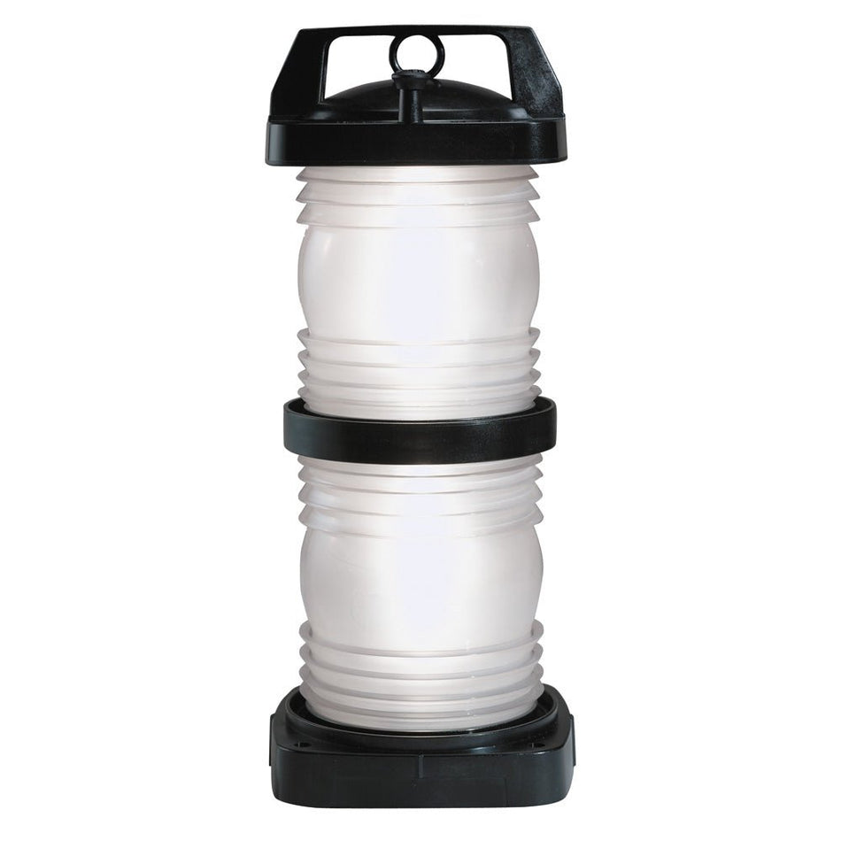 Perko Double Lens Navigation Light - Masthead Light - Black Plastic, White Lens - Get Tight Gear