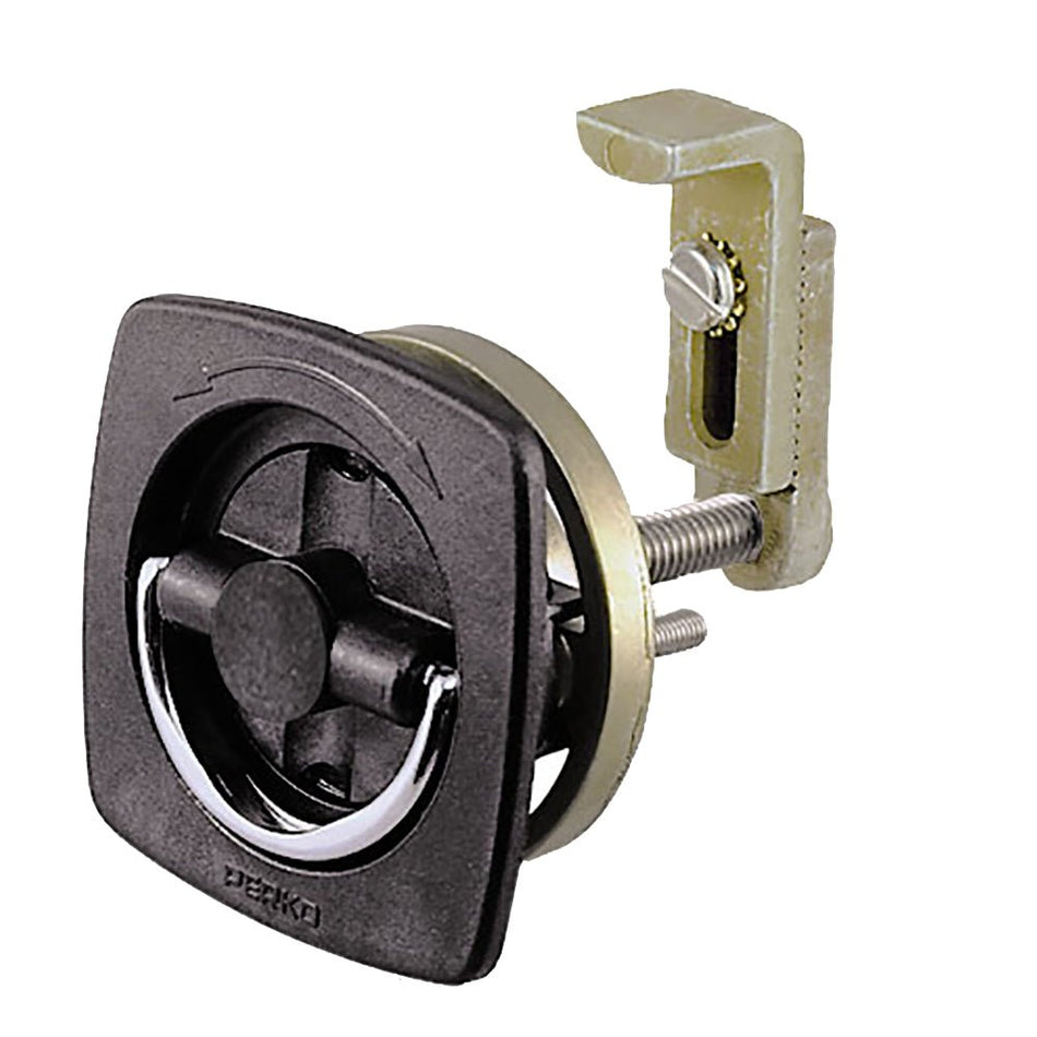 Perko Flush Latch - Non - Locking - 2.5" x 2.5" w/Offset Adjustable Cam Bar - Get Tight Gear