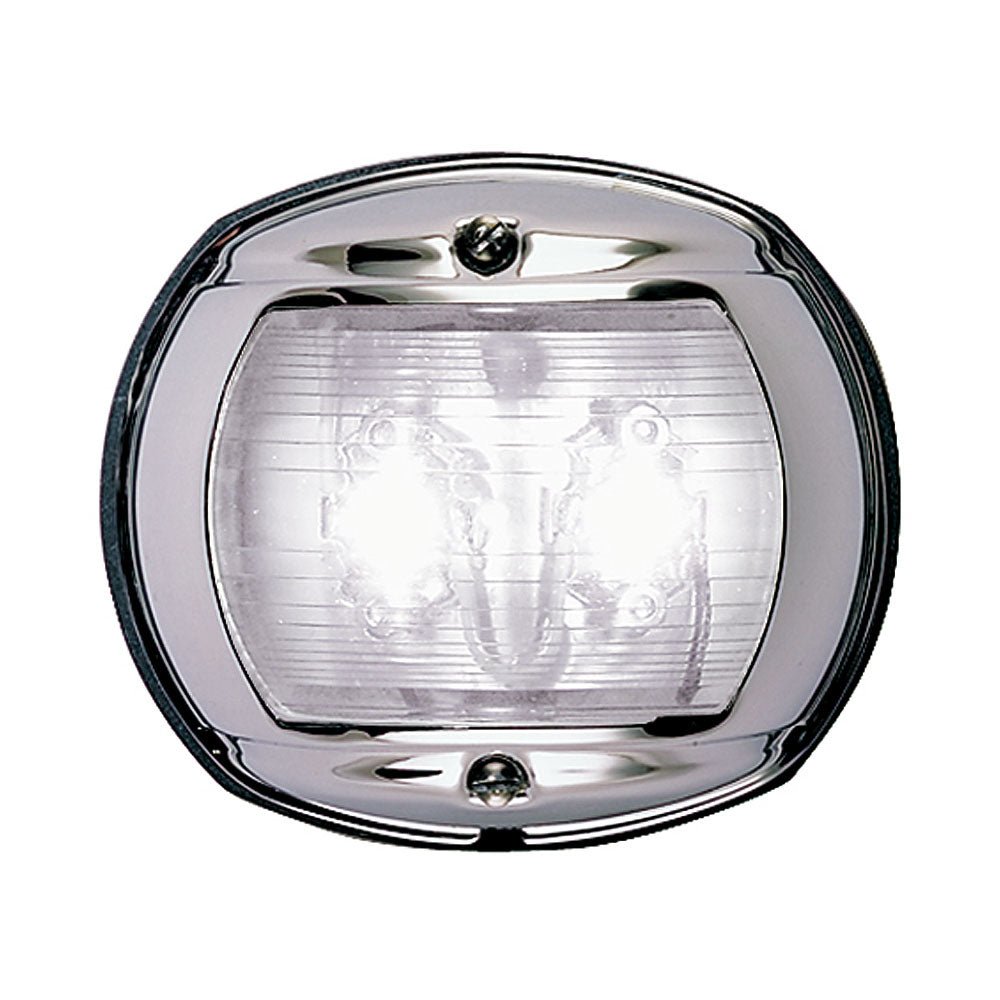 Perko LED Stern Light - White - 12V - Chrome Plated Housing - Get Tight Gear
