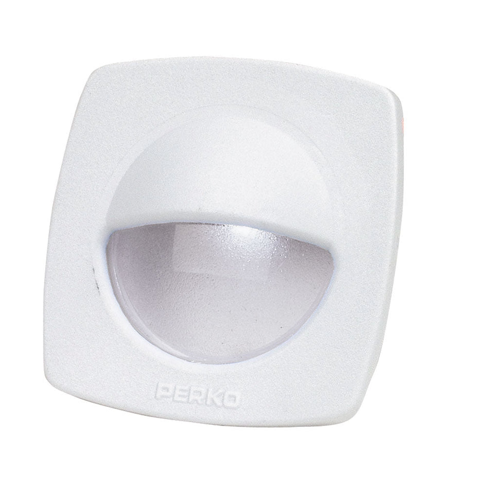 Perko LED Utility Light w/Snap - On Front Cover - White - Get Tight Gear