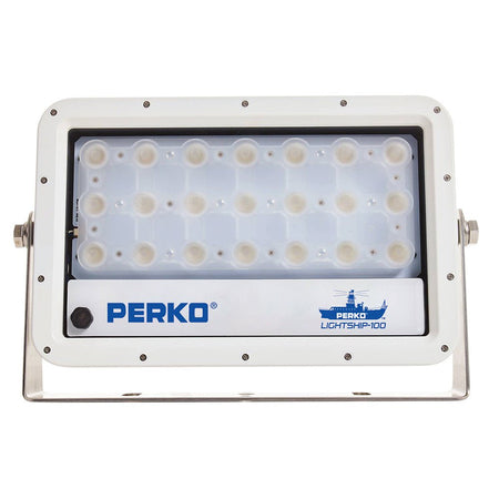 Perko Lightship 100 LED High Performance Floodlight - 12/24V - White - Get Tight Gear