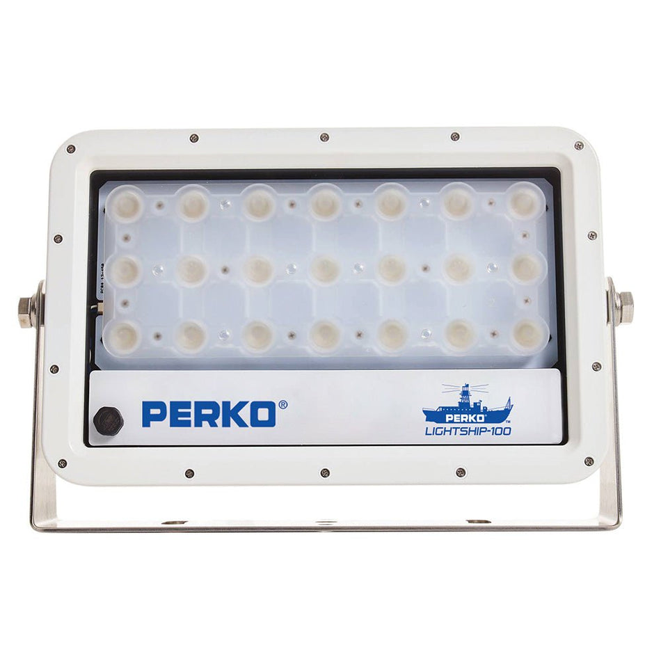 Perko Lightship 100 LED High Performance Spotlight - 12/24V - White - Get Tight Gear
