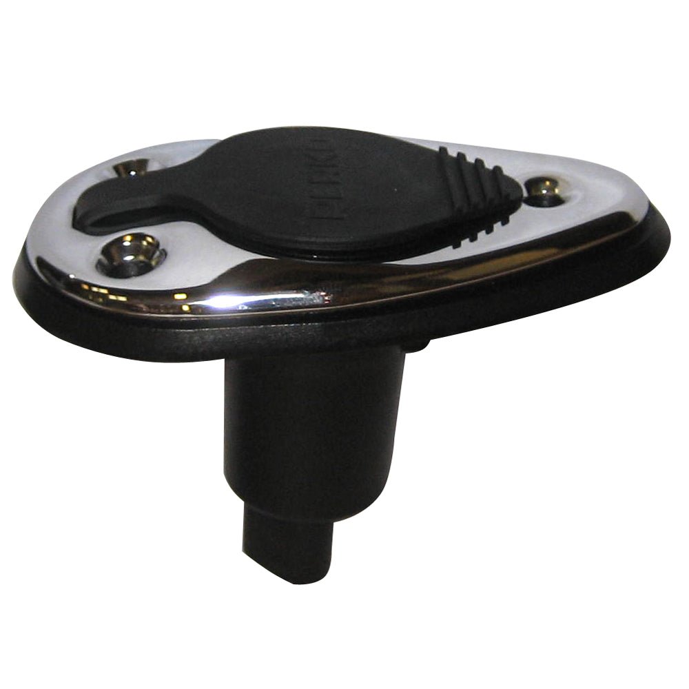 Perko Threaded Collar Pole Light Mounting Base - 2 Pin - Chrome Plated - Get Tight Gear