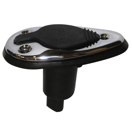 Perko Threaded Collar Pole Light Mounting Base - 2 Pin - Chrome Plated - Get Tight Gear
