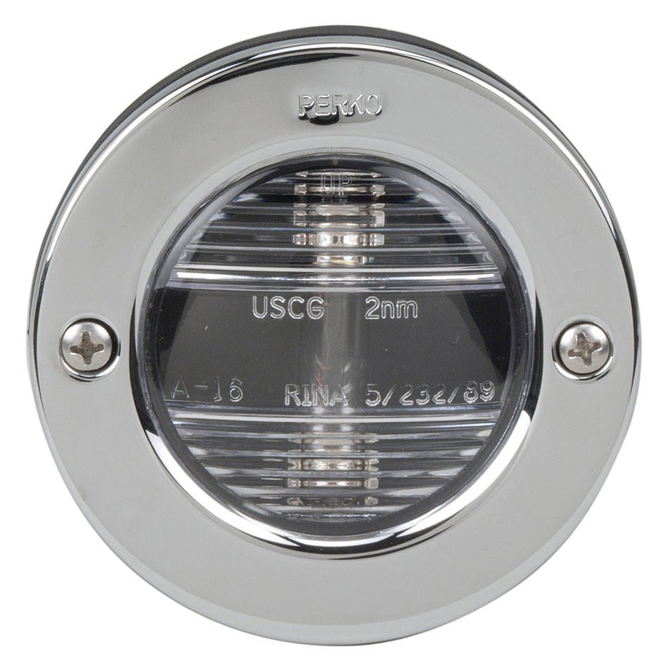 Perko Vertical Mount Stern Light 12VDC w/STS Bezel - Get Tight Gear