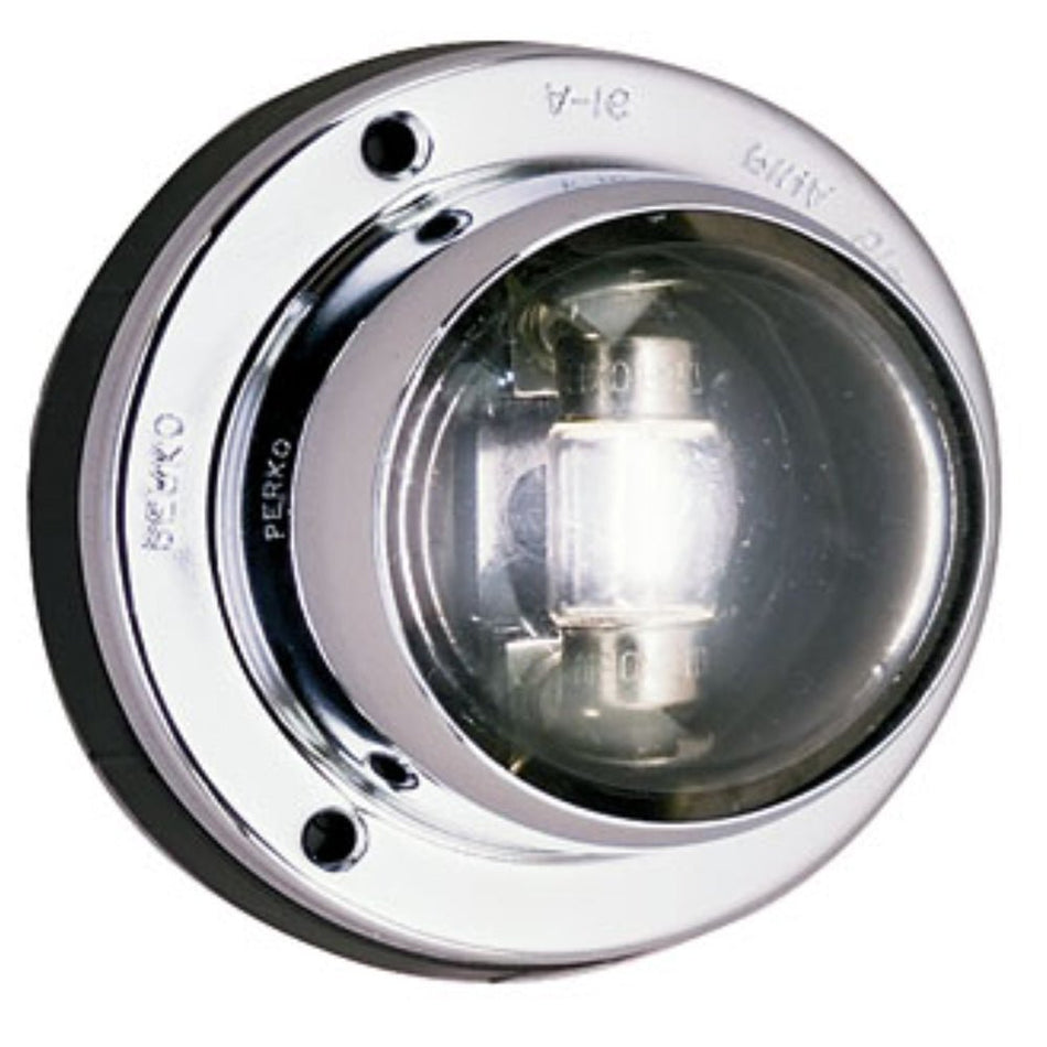 Perko Vertical Mount Stern Light - Stainless Steel - Get Tight Gear