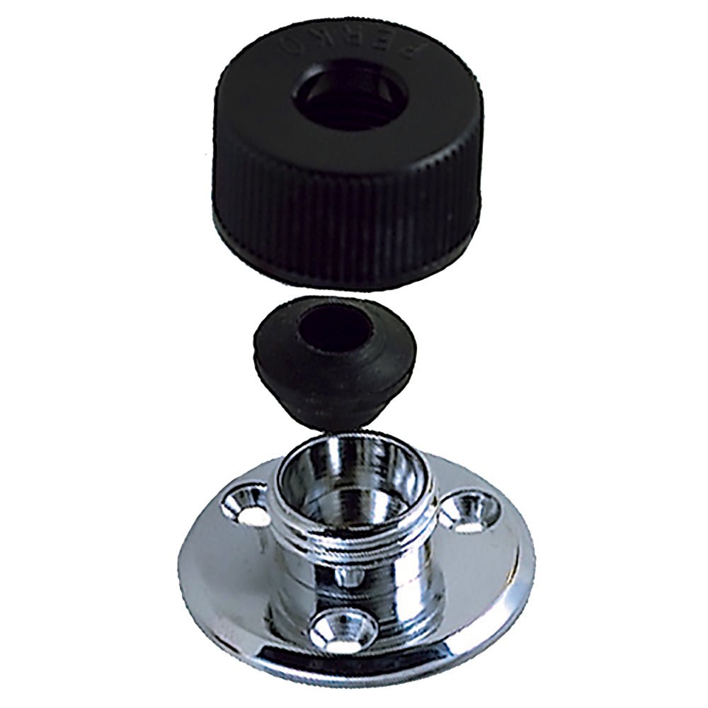 Perko Watertight Cable Outlet f/5/16" Cable Chrome Plated Brass - Get Tight Gear