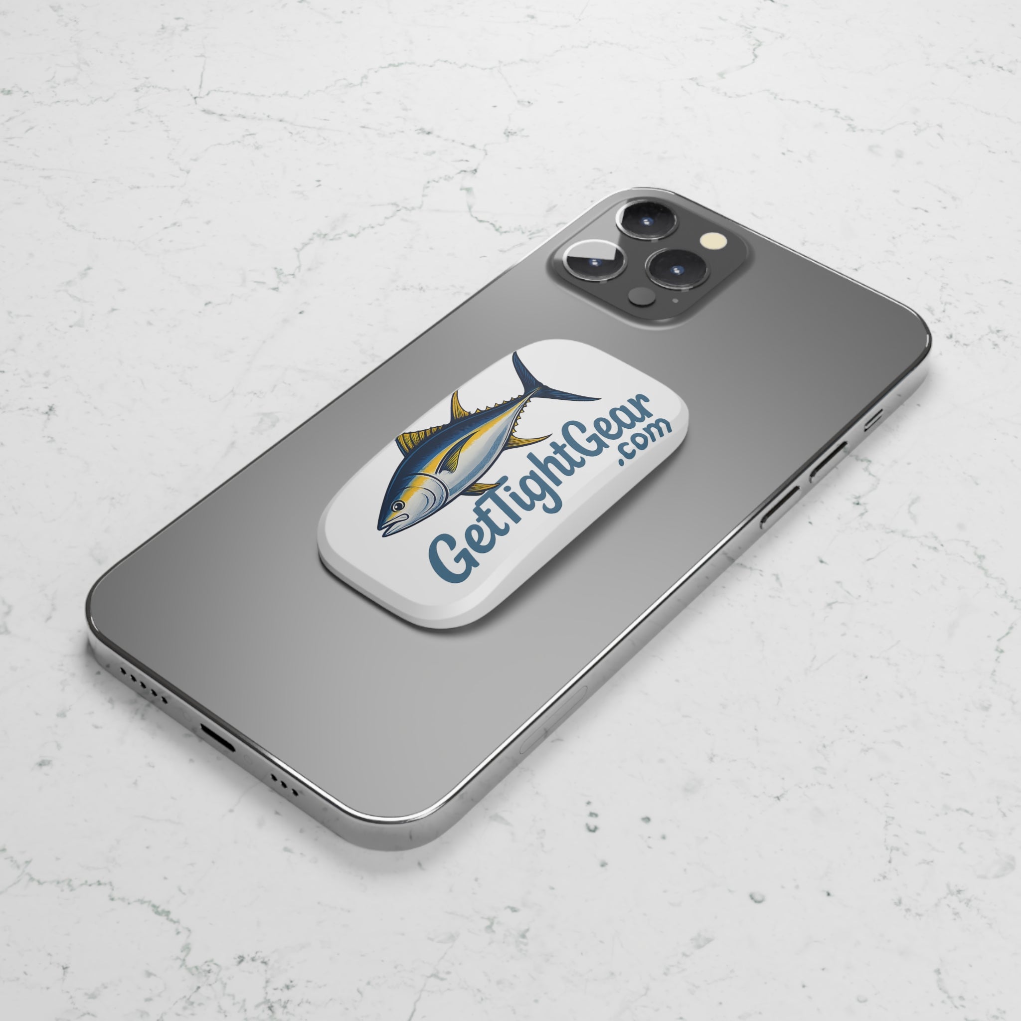 Phone Grip - Tight Gear Themed Phone Click - On Grip - Get Tight Gear