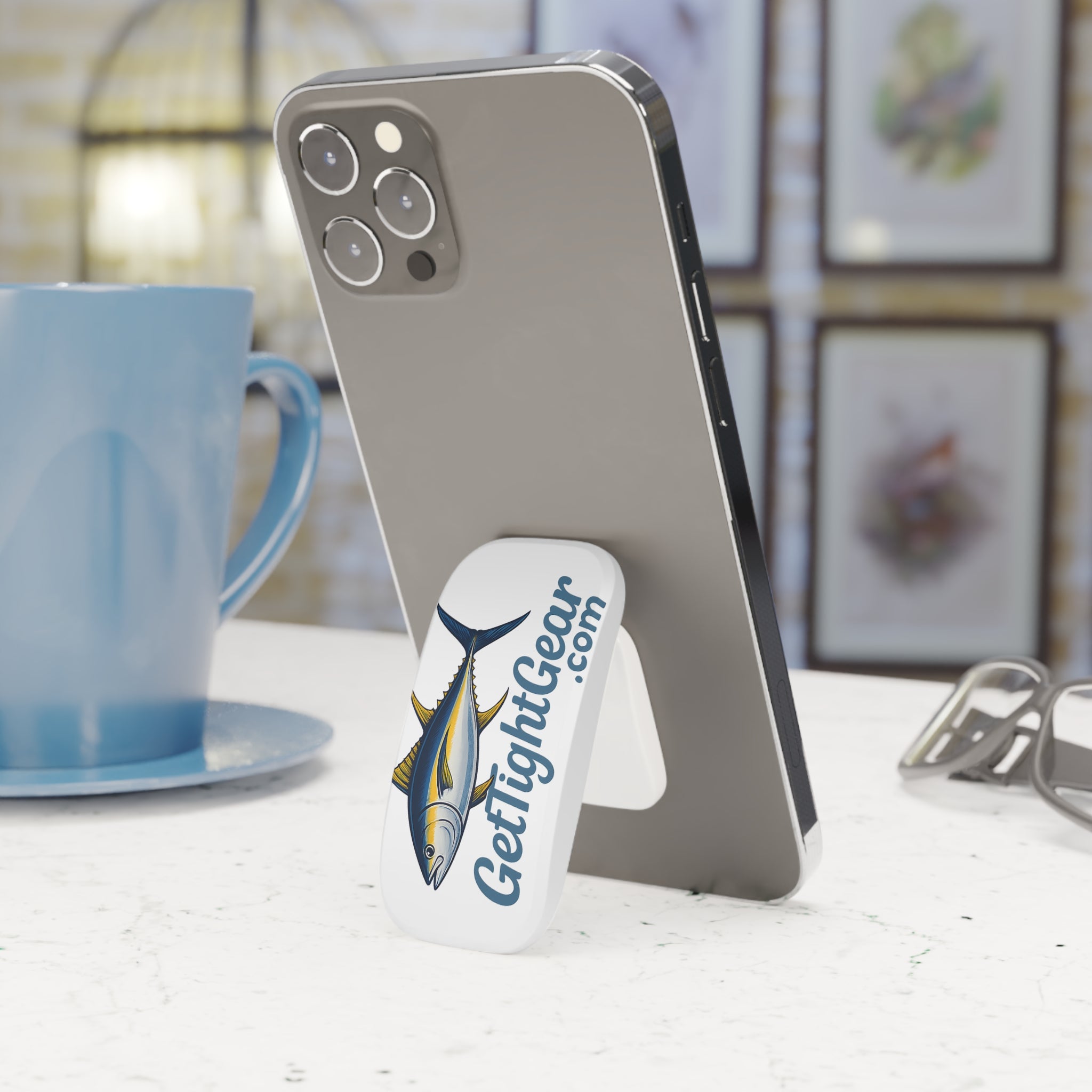 Phone Grip - Tight Gear Themed Phone Click - On Grip - Get Tight Gear
