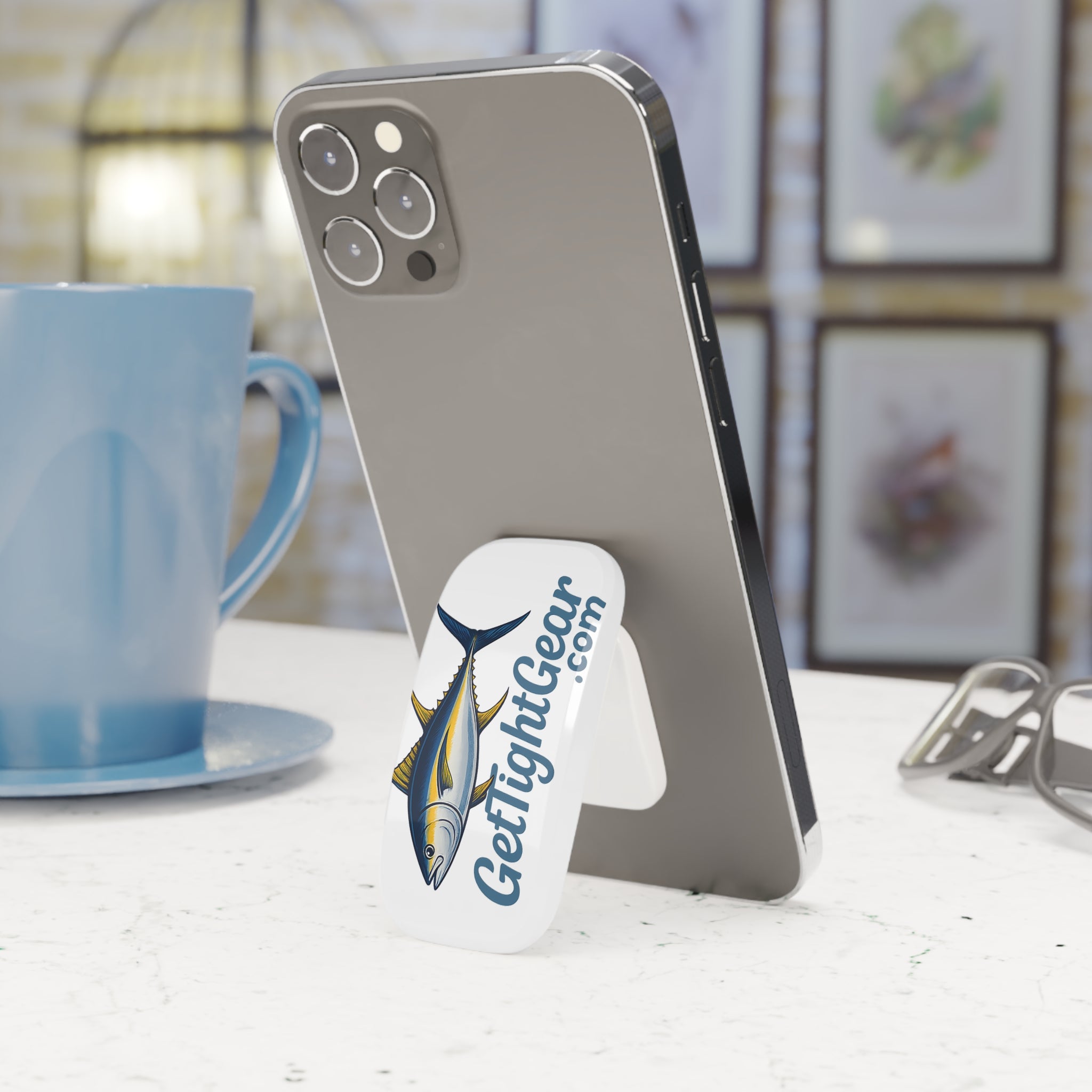 Phone Grip - Tight Gear Themed Phone Click - On Grip - Get Tight Gear