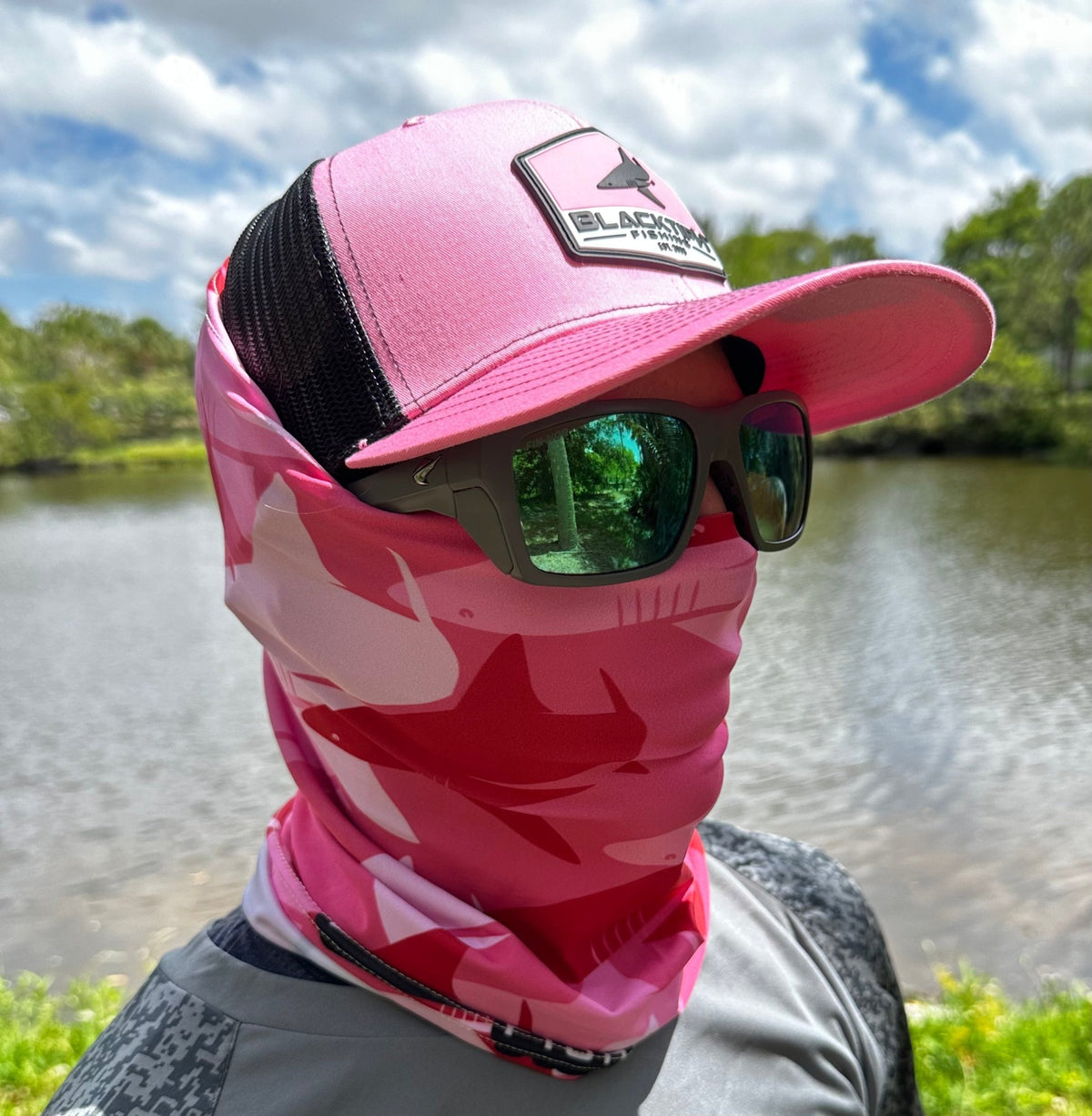 Pink Performance Face Shield - Get Tight Gear