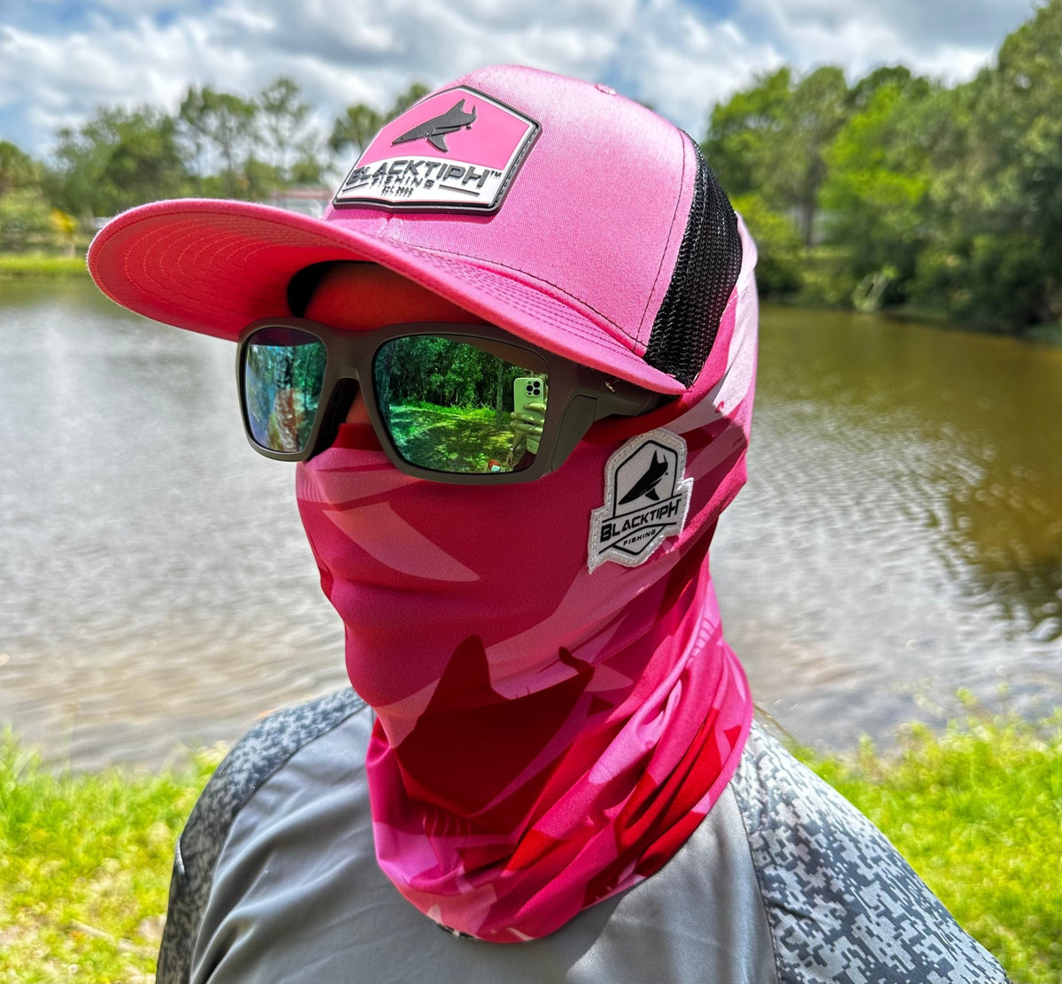 Pink Performance Face Shield - Get Tight Gear