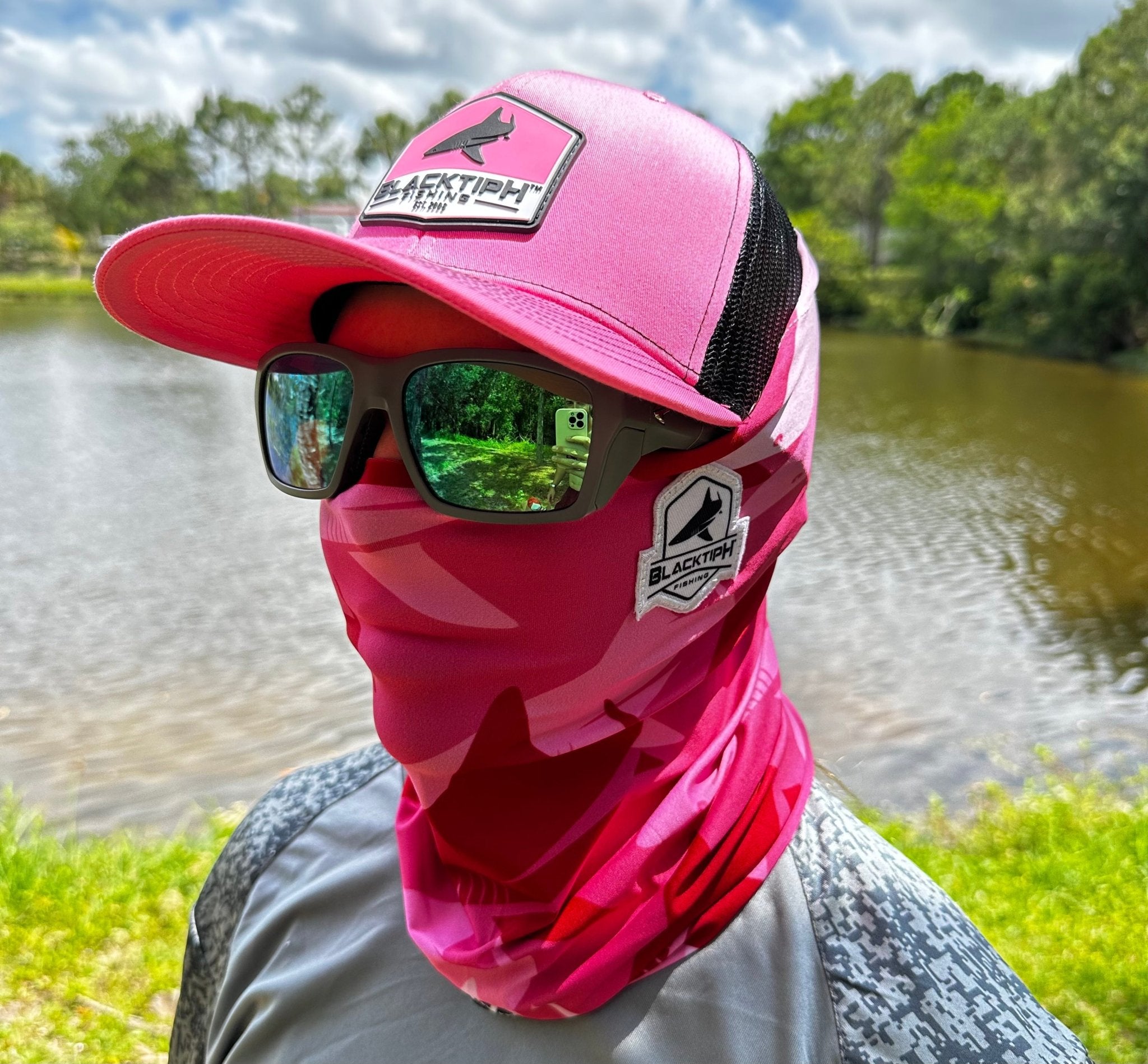 Pink Performance Face Shield - Get Tight Gear