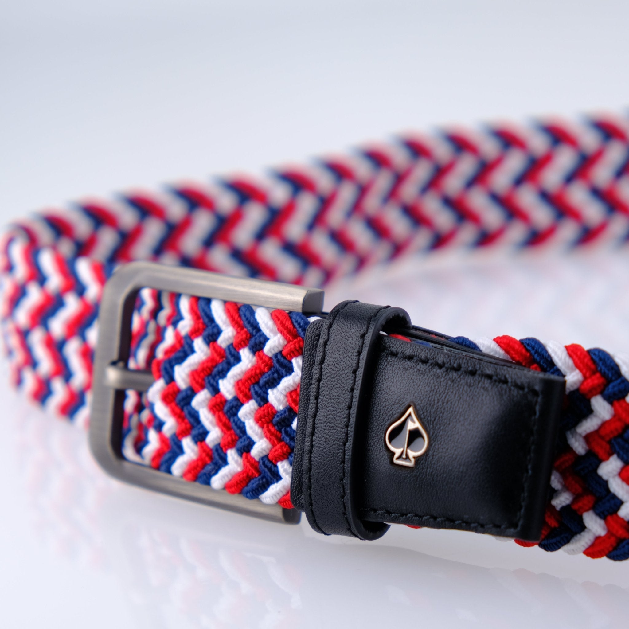 Pins Belt - Red White & Blue - Get Tight Gear