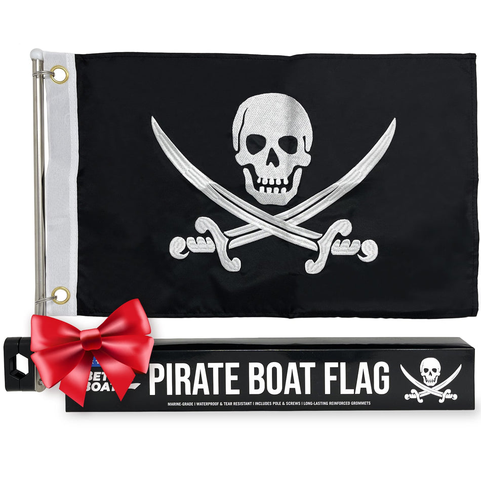 Pirate Boat Flag - Get Tight Gear