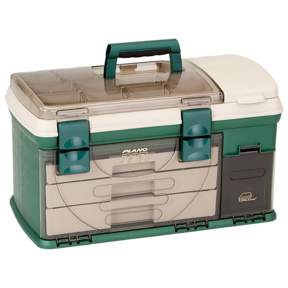 Plano 3 - Drawer Tackle Box XL - Green/Beige - Get Tight Gear