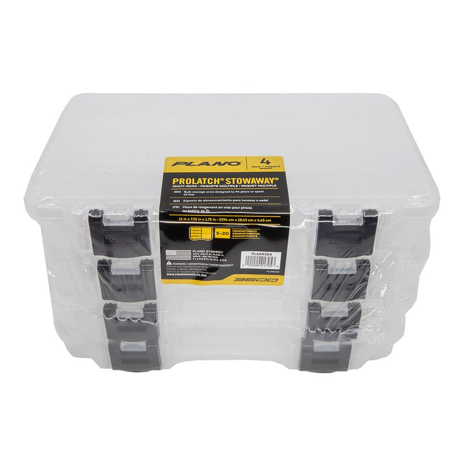 Plano 3650 ProLatch Stowaway *4 - Pack - Get Tight Gear